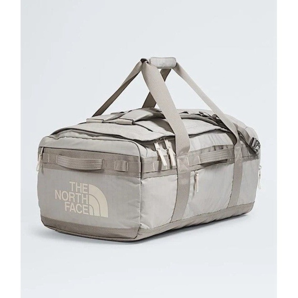 The North Face Base Camp Voyager Duffel Backpack 62L Soapstone NWT MSRP: $170